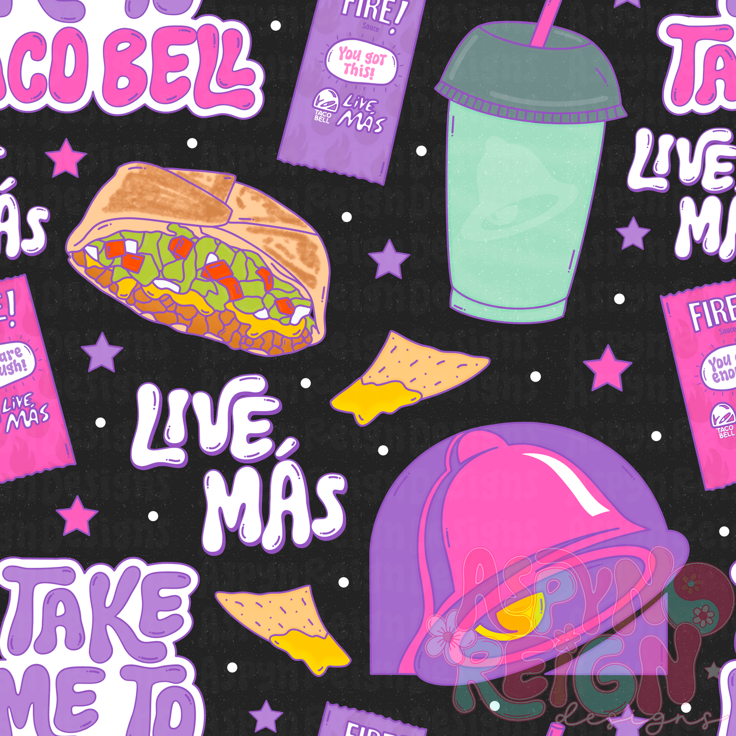 TB | Black Background