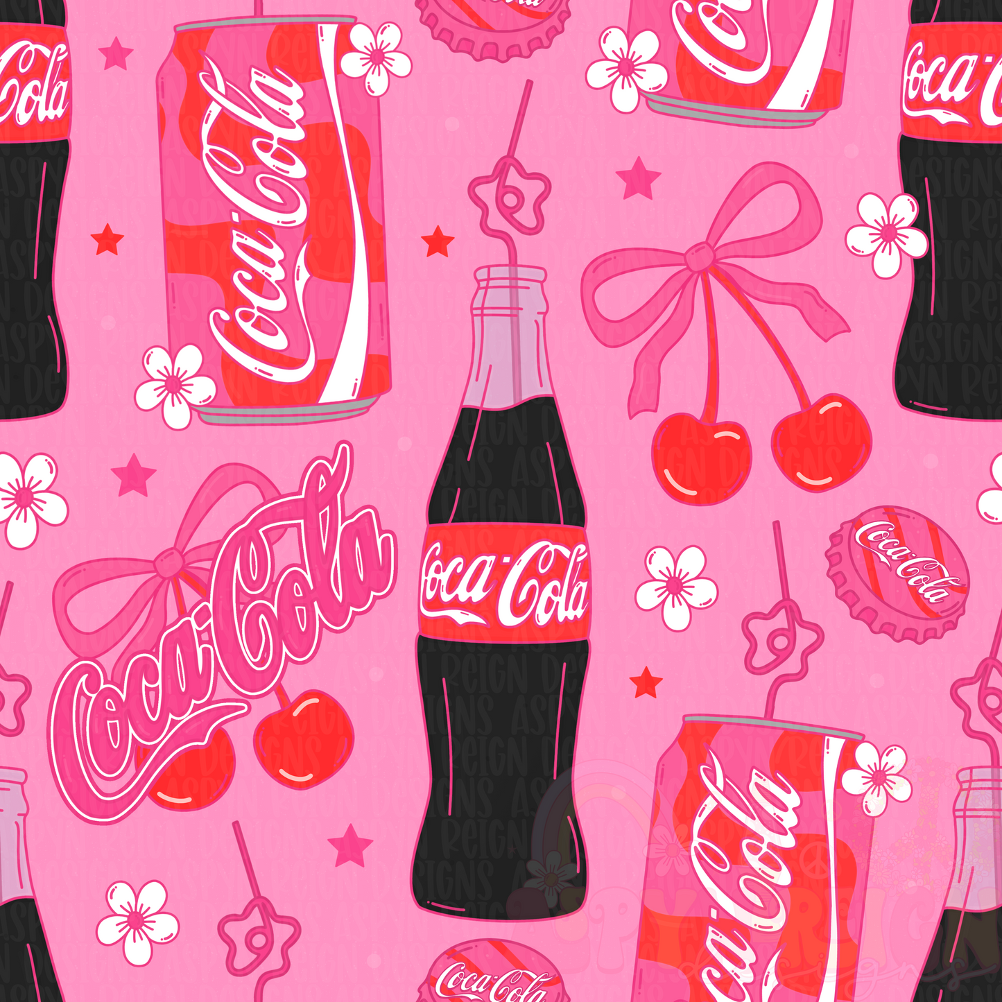 CC Soda | Pink Background