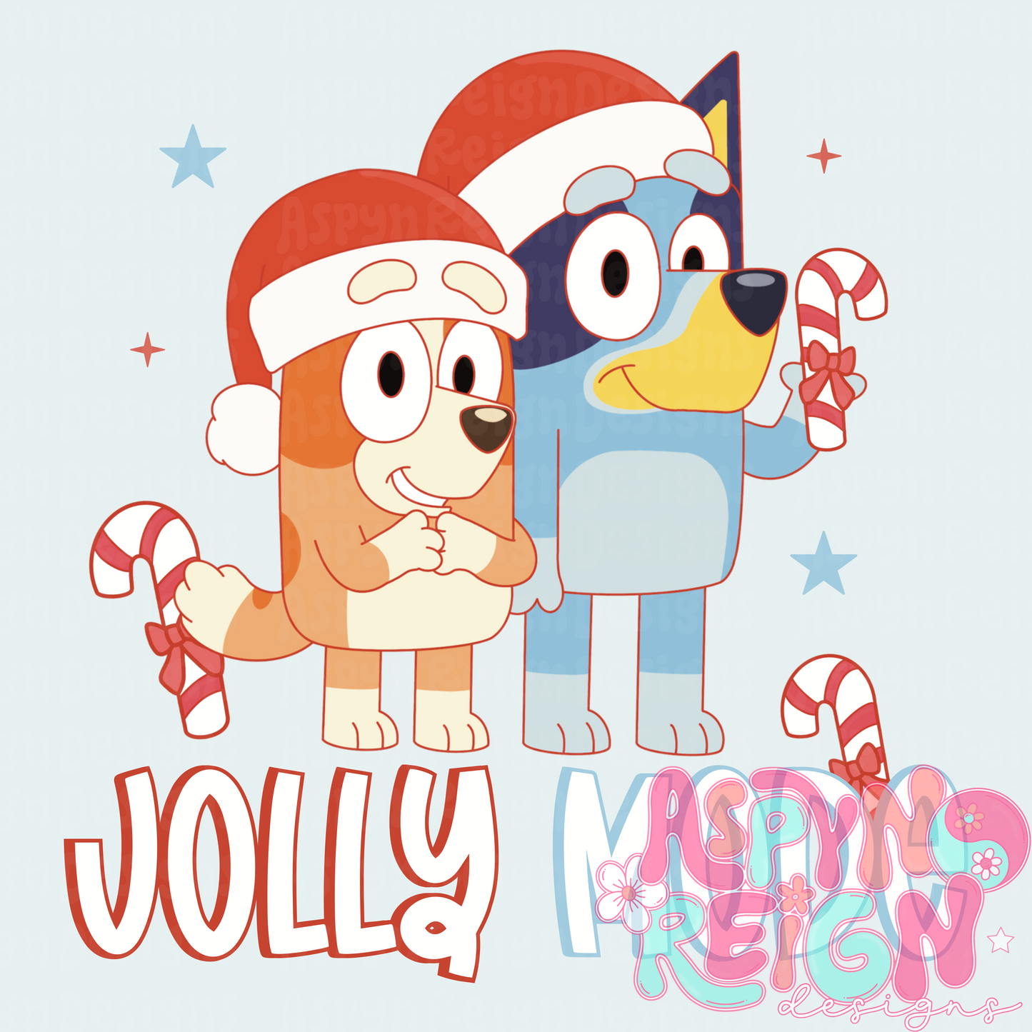 Heeler Christmas | PNG