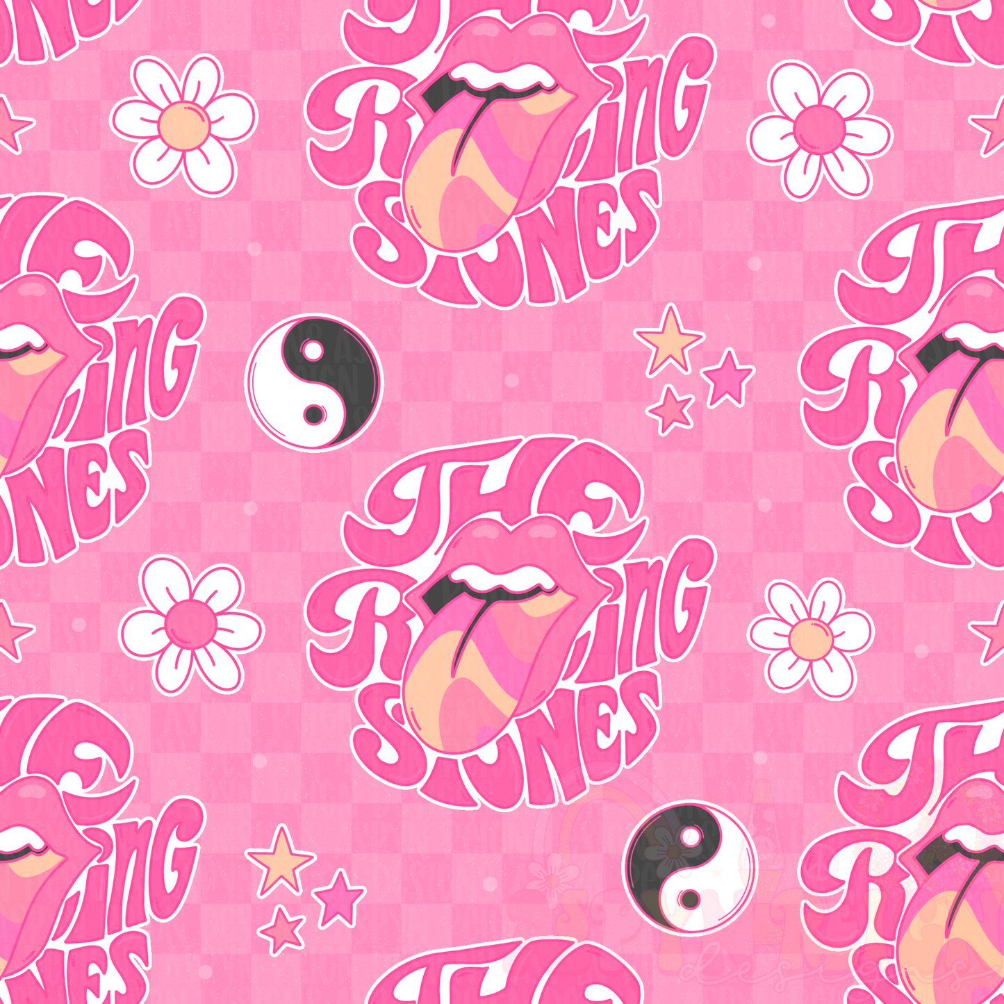 Girly RS | Checkered Background