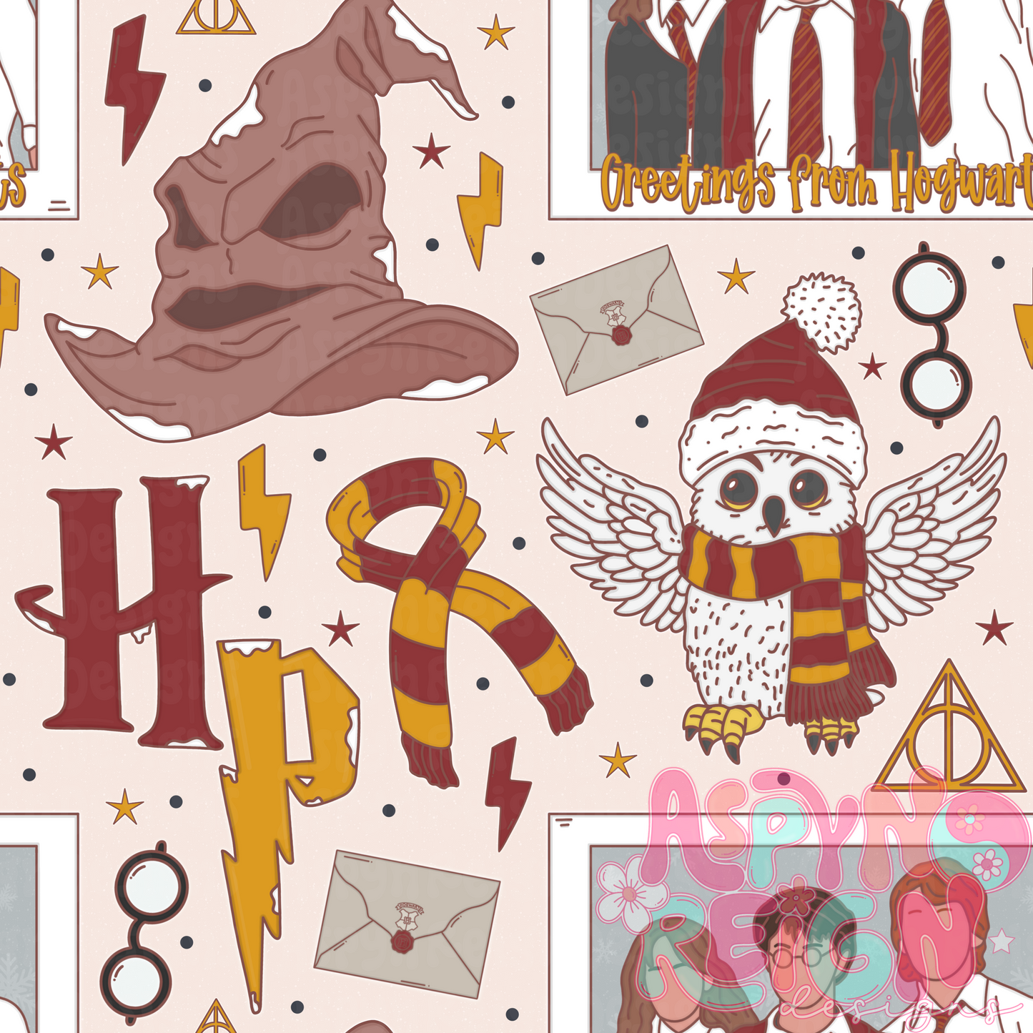 HP | Beige Background