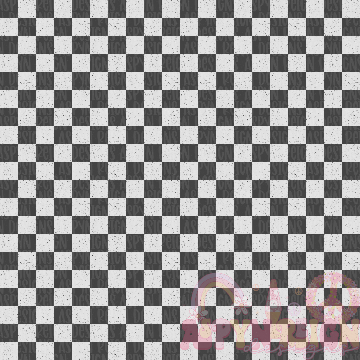 Band Boards Distressed Checkered Coord