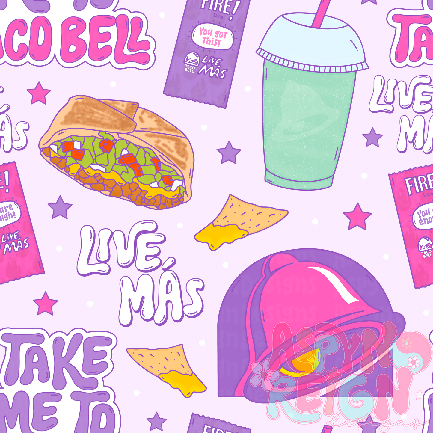 TB | Light Purple Background