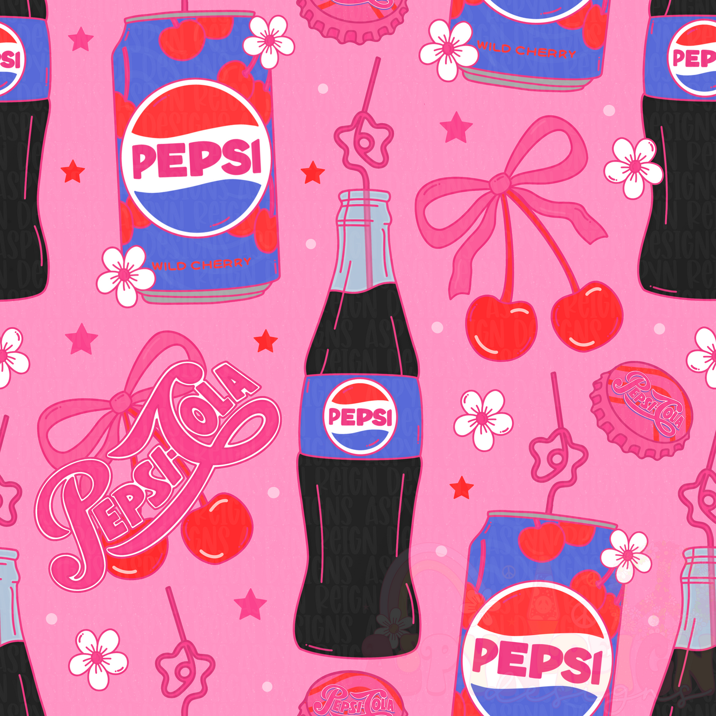 PC Soda | Pink Background