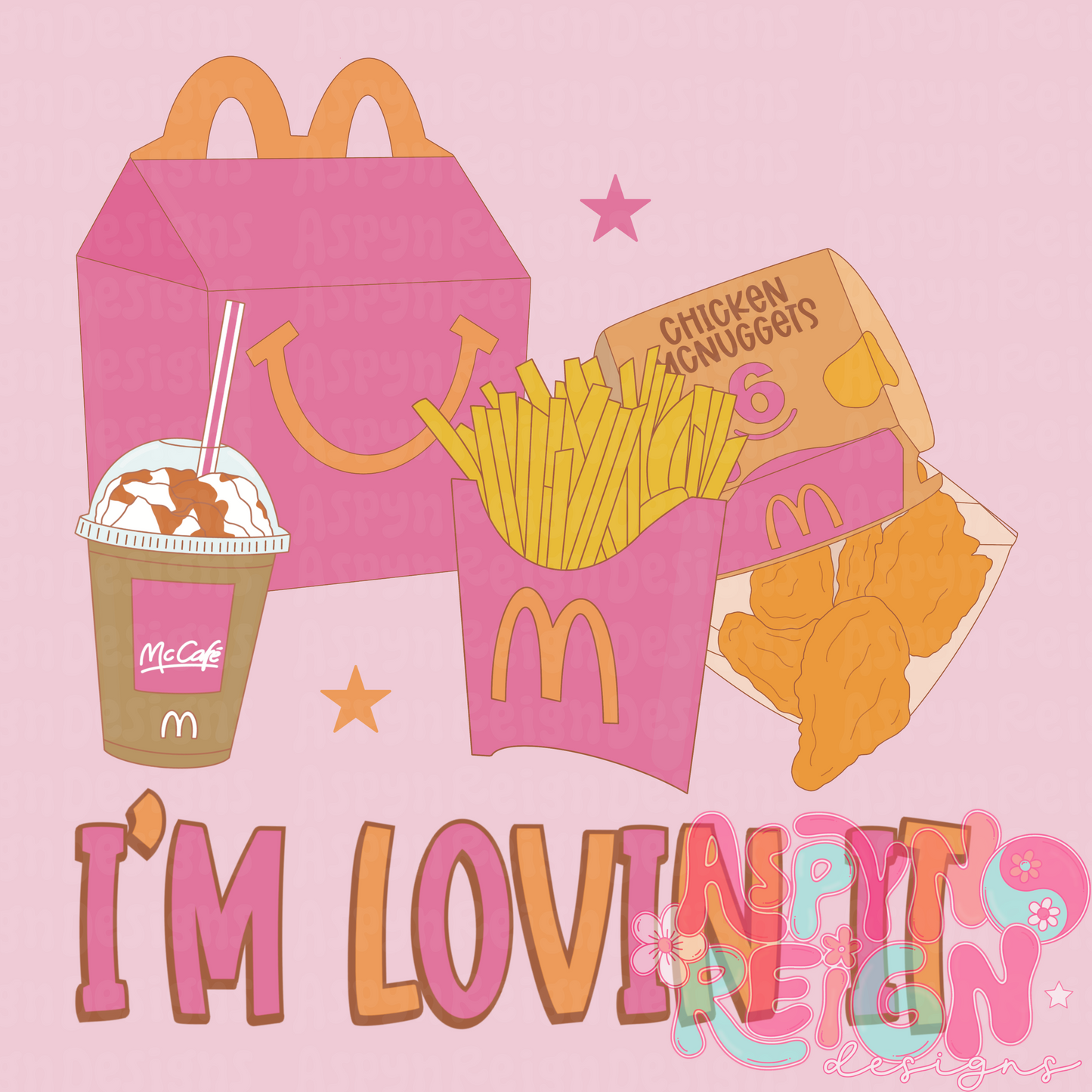 Pink Golden Arches | PNG