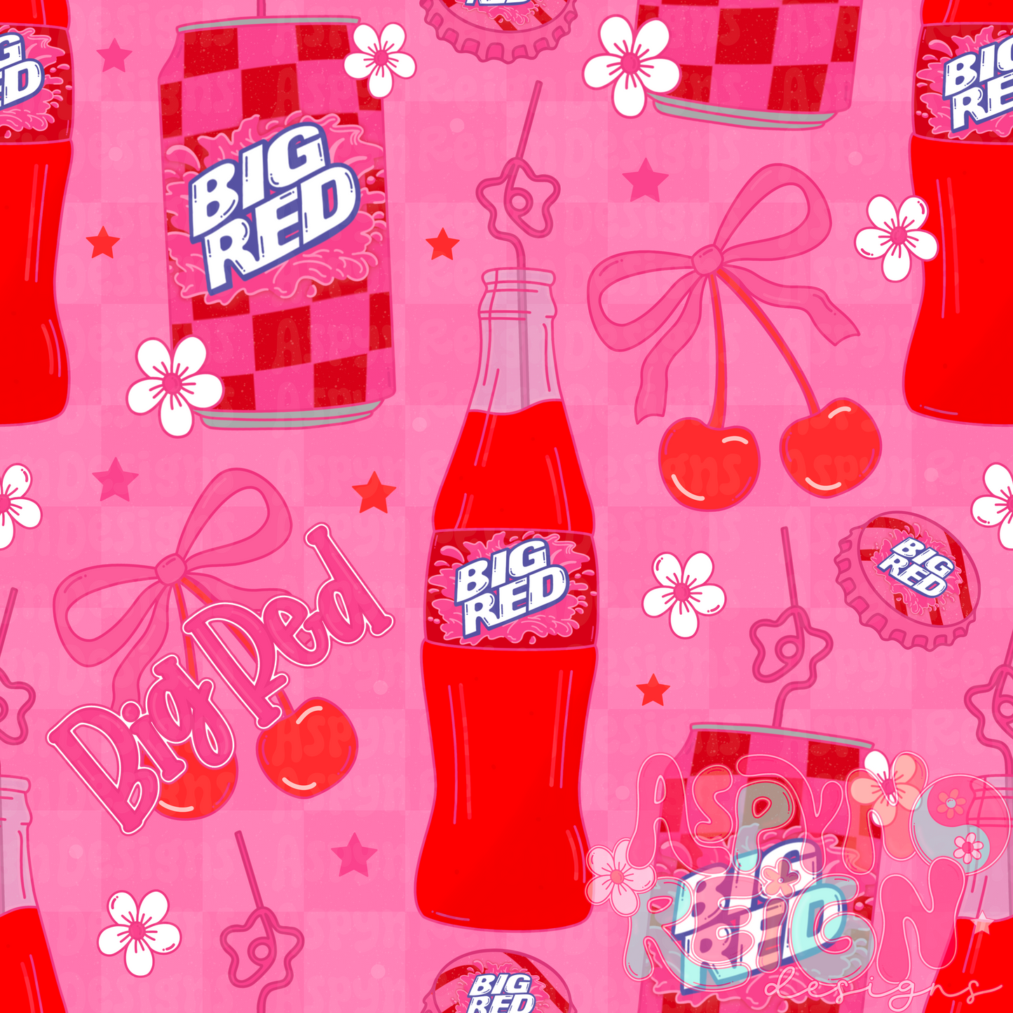 BR Soda | Checkered Background