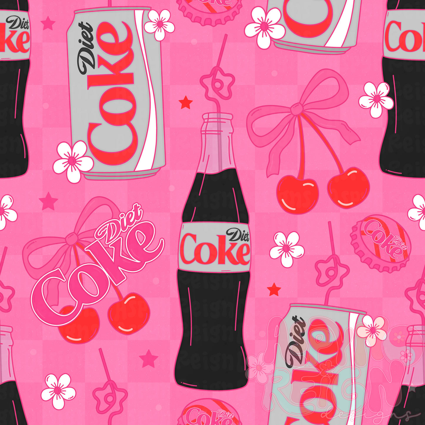 DC | Checkered Background