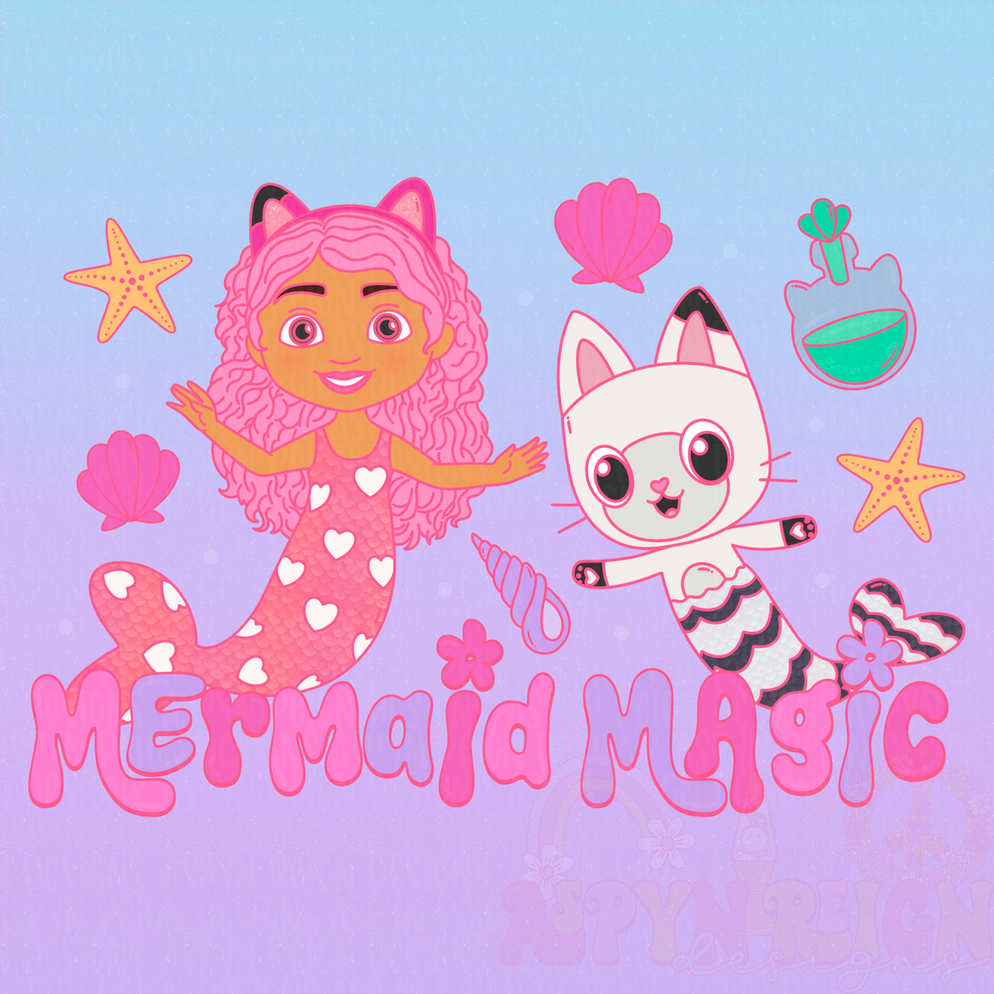 Mermaid Magic | PNG