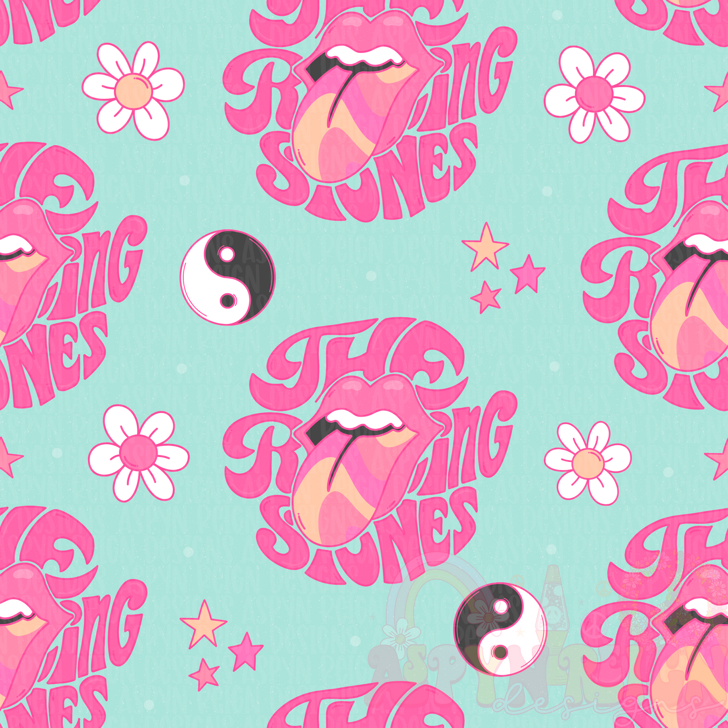 Girly RS | Blue Background