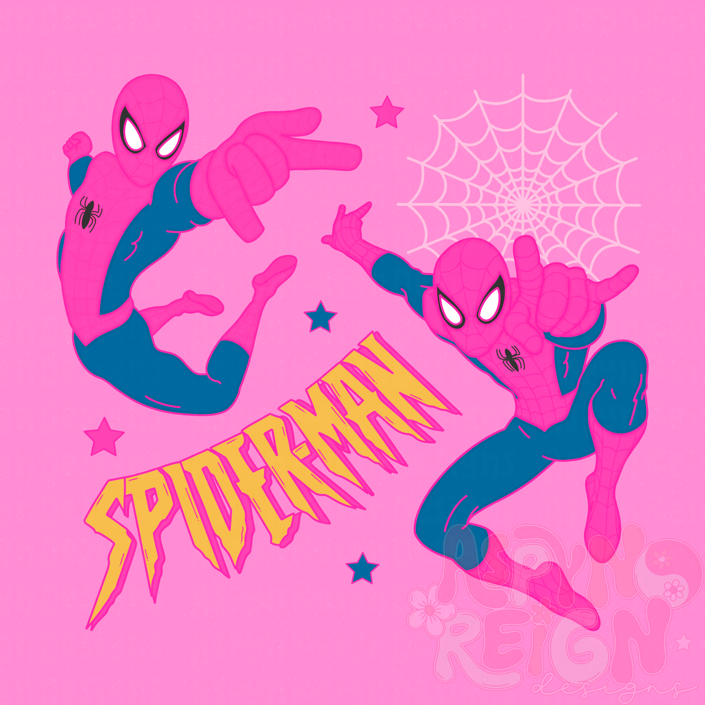 Girly Spidey Dude | PNG