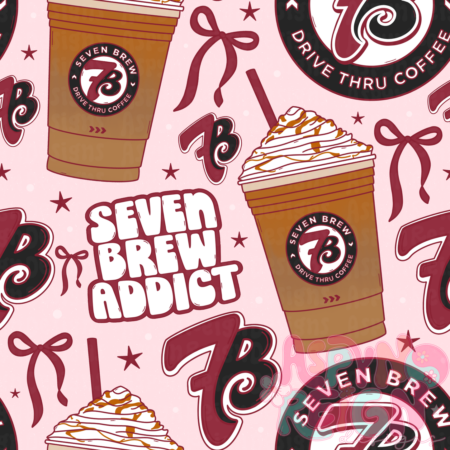 7B Coffee | Light Background