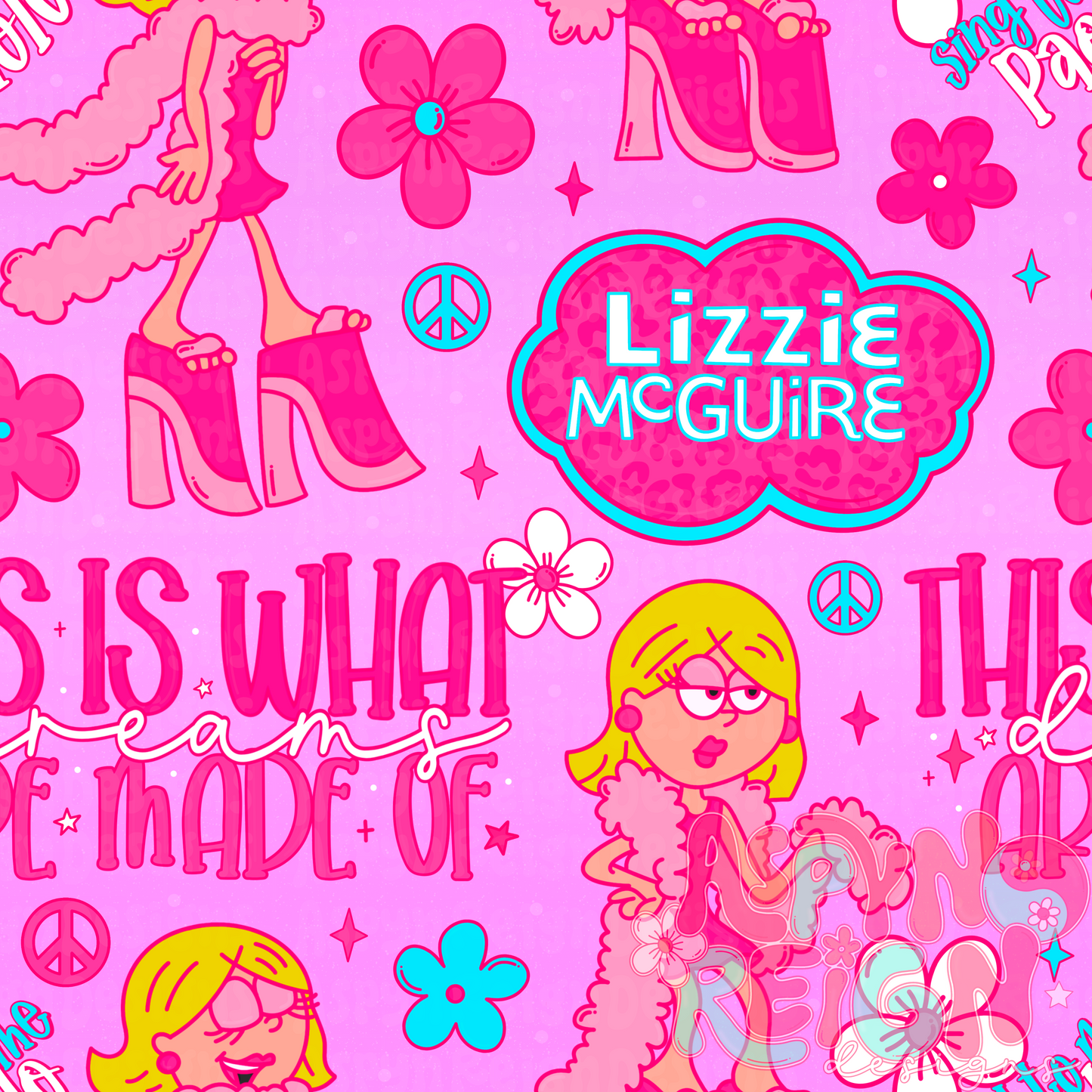 What Dreams are Made Of | Purple Ombré Background