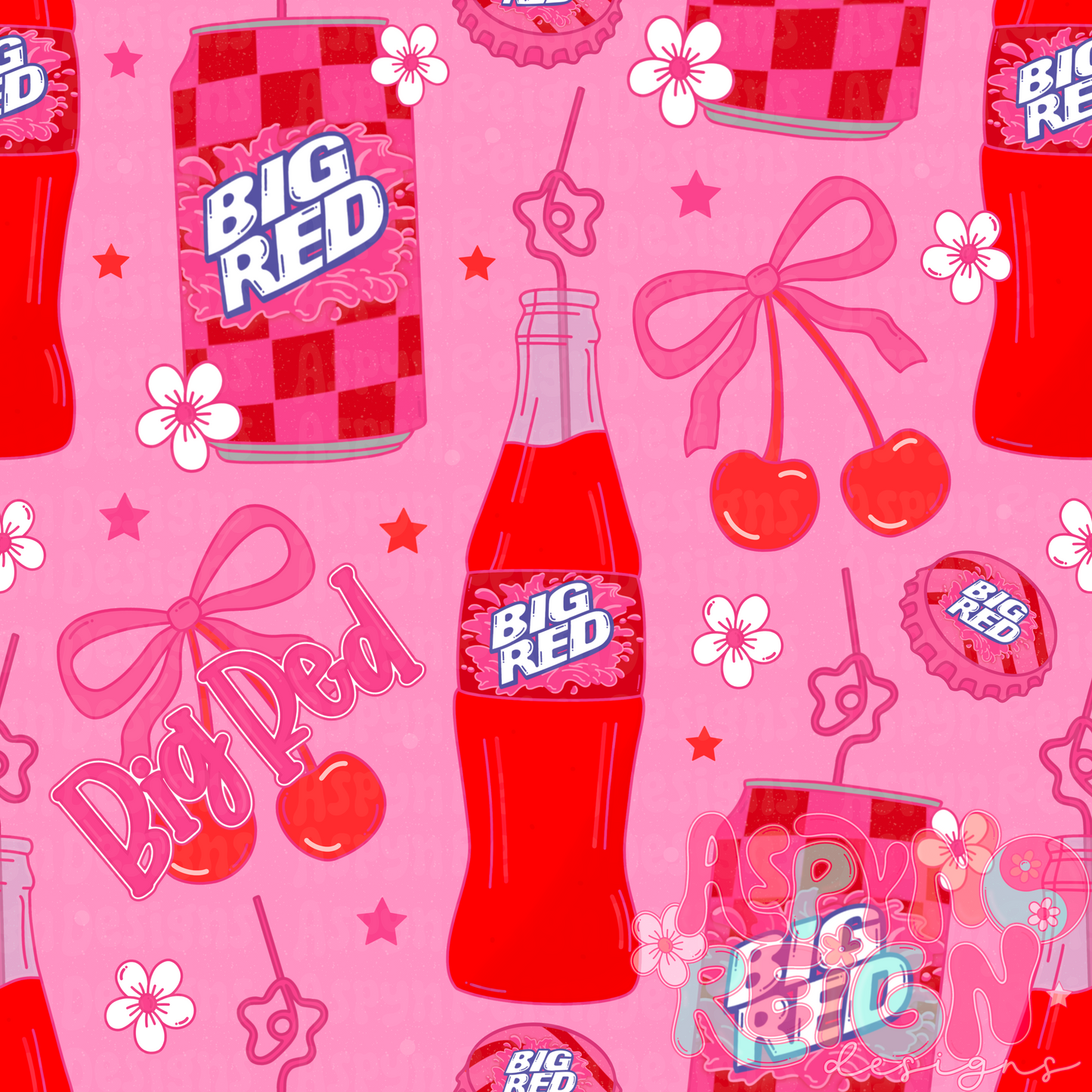 BR Soda | Pink Background