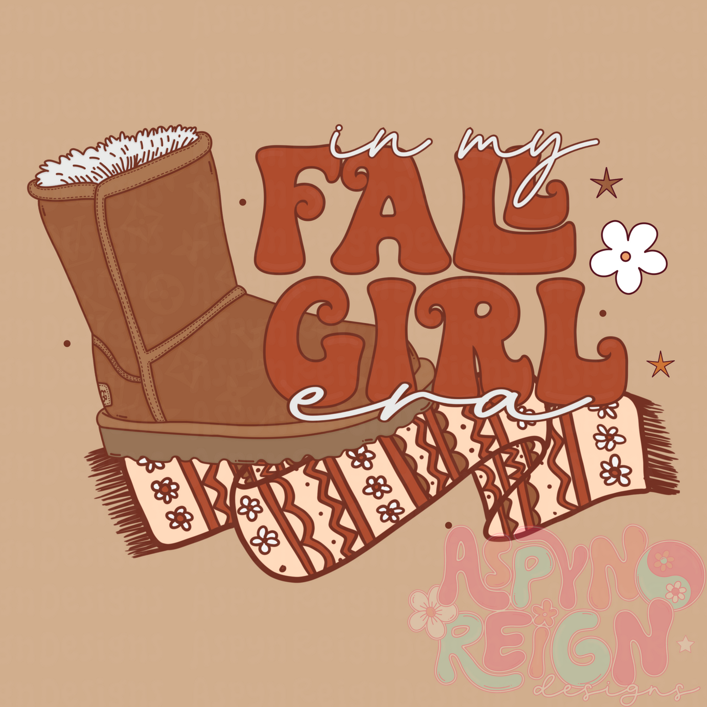 Boujee Fall Girl | PNG