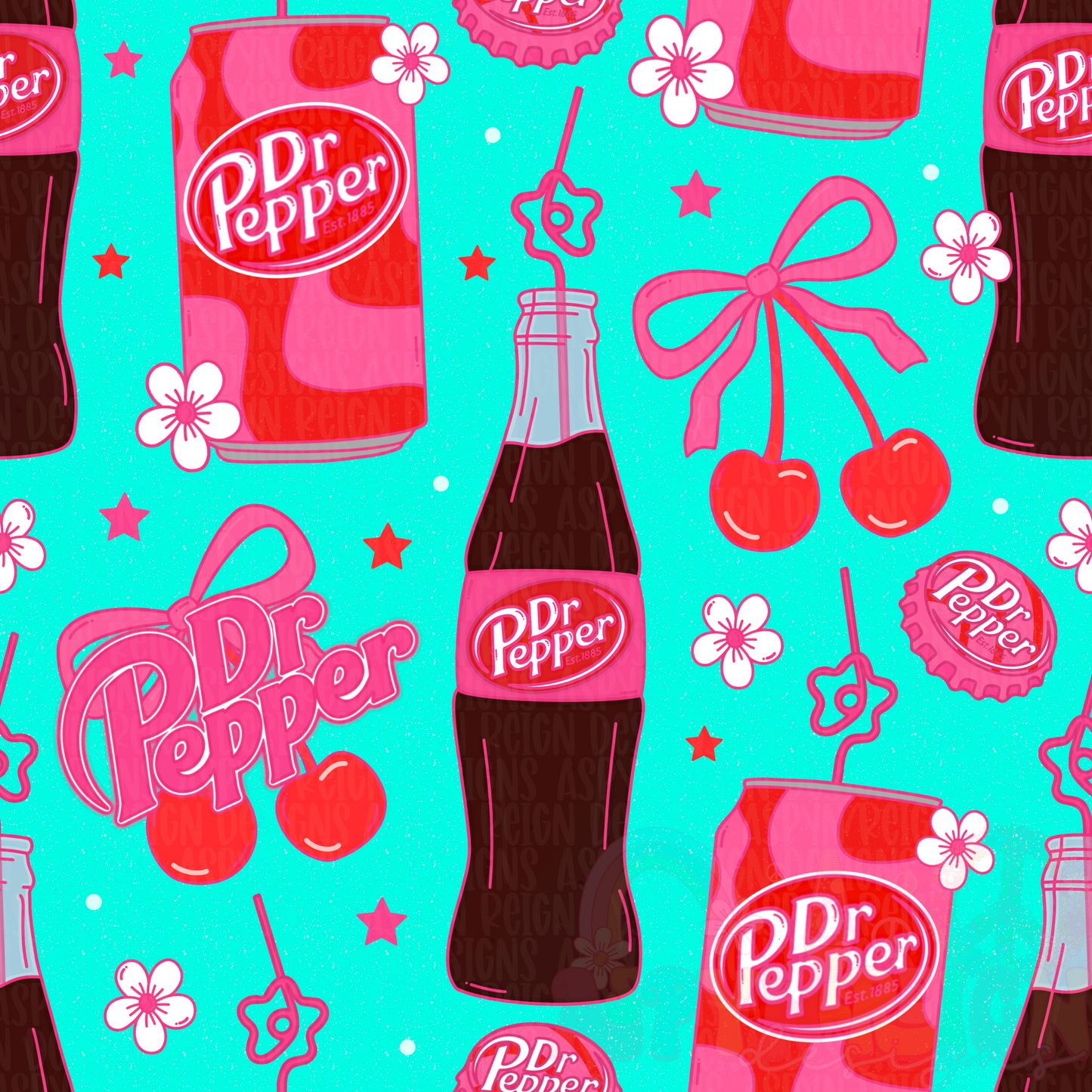 DP Soda | Teal Background