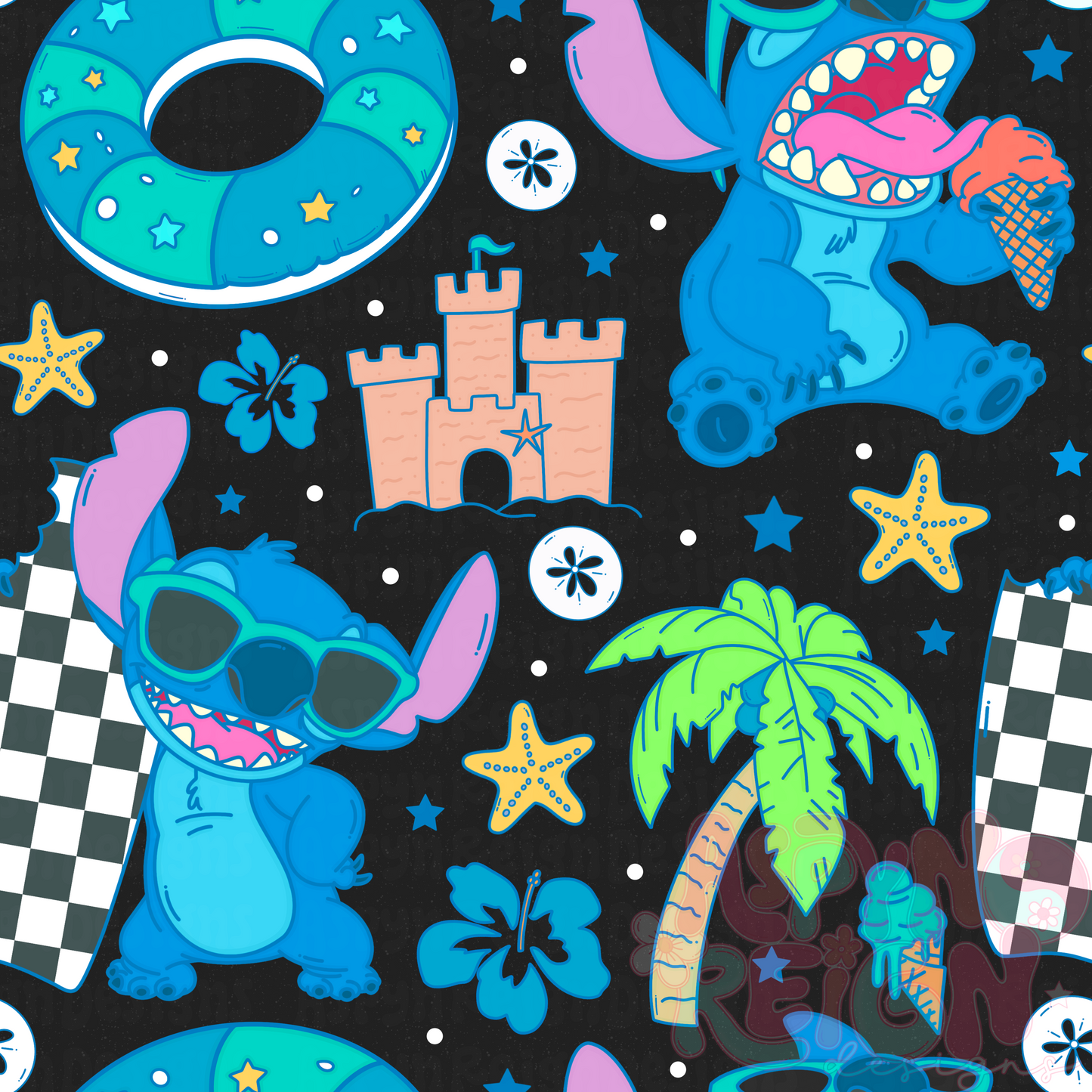 626 Summer | Black Background