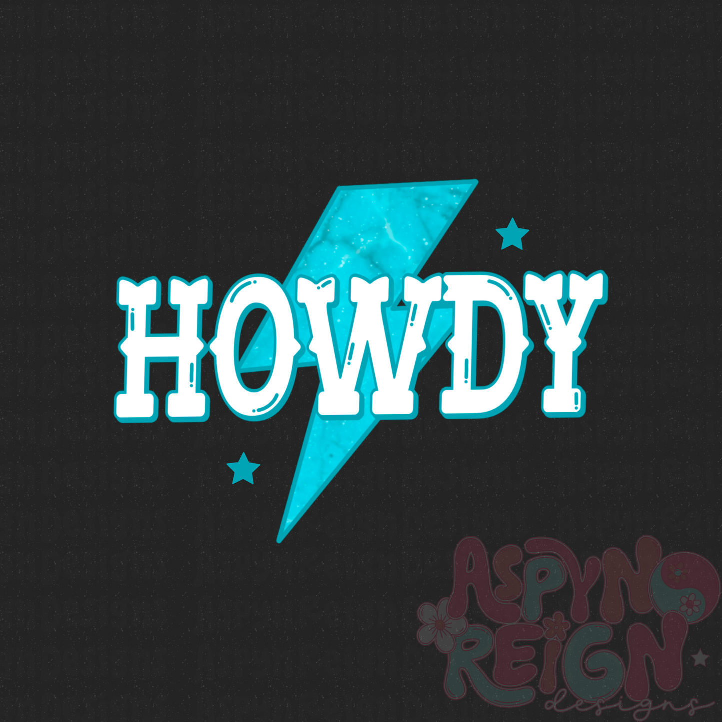 Howdy Turquoise | PNG
