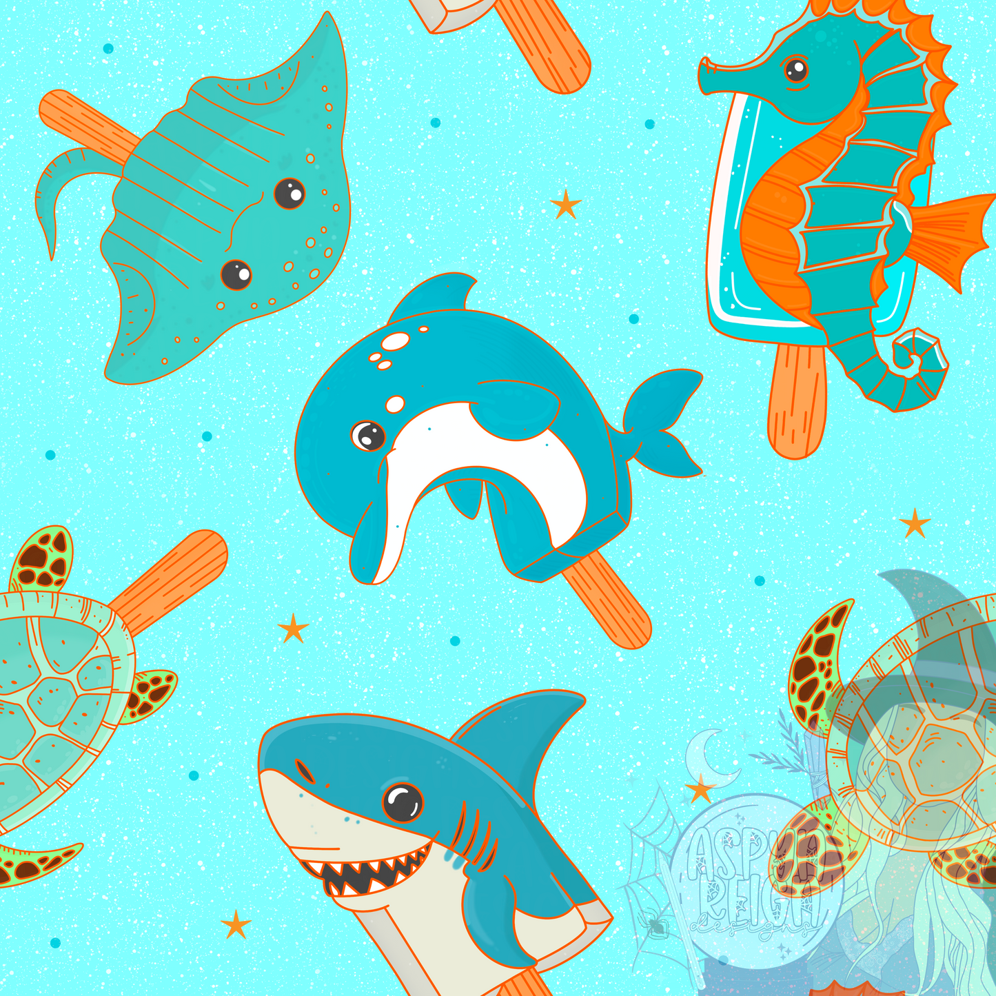 Ocean Animal Popsicles