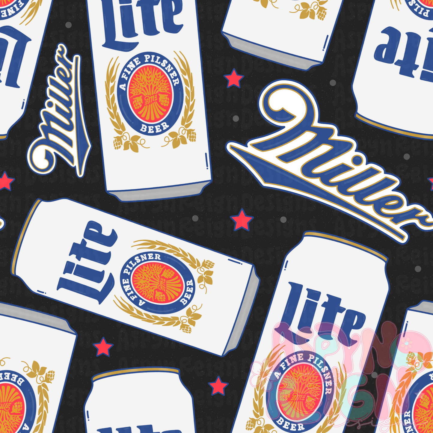 ML Beer | Black Background