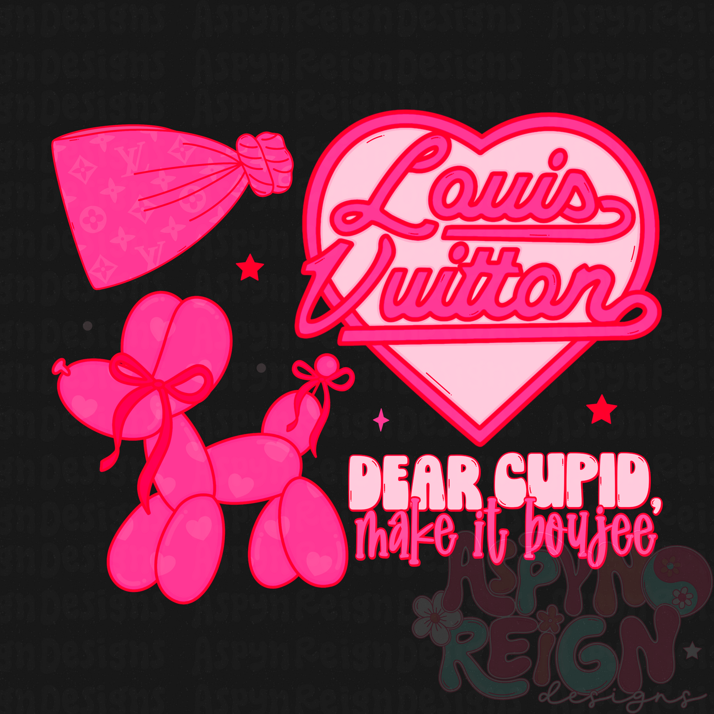 Boujee Vday | PNG