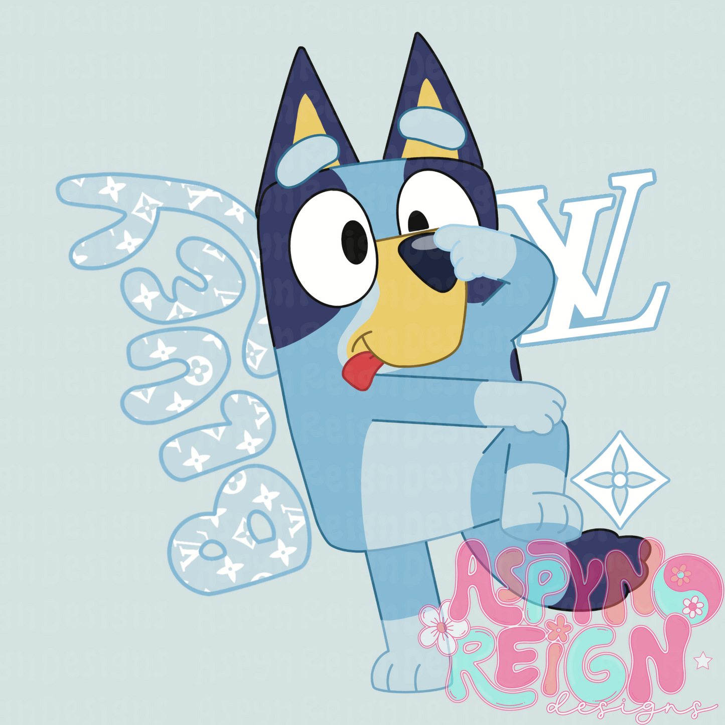 Boujee Blue Heeler | PNG