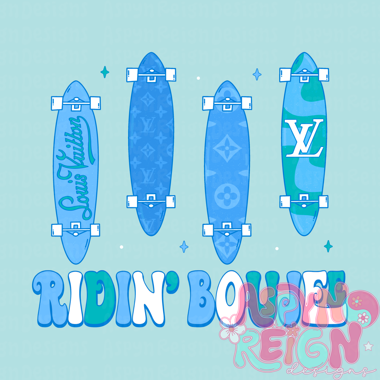 Boujee Boards - Blue | PNG