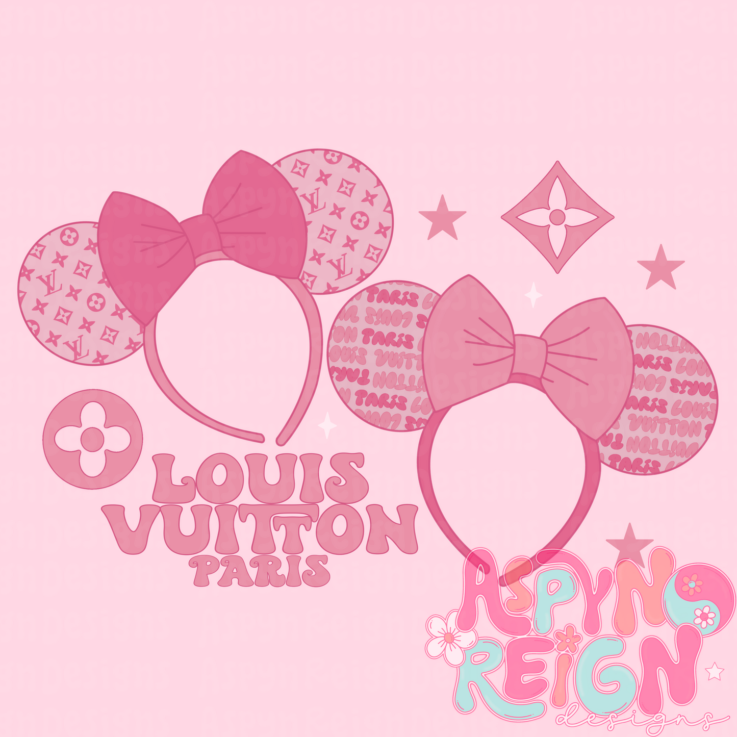 Boujee Pink Ears | PNG