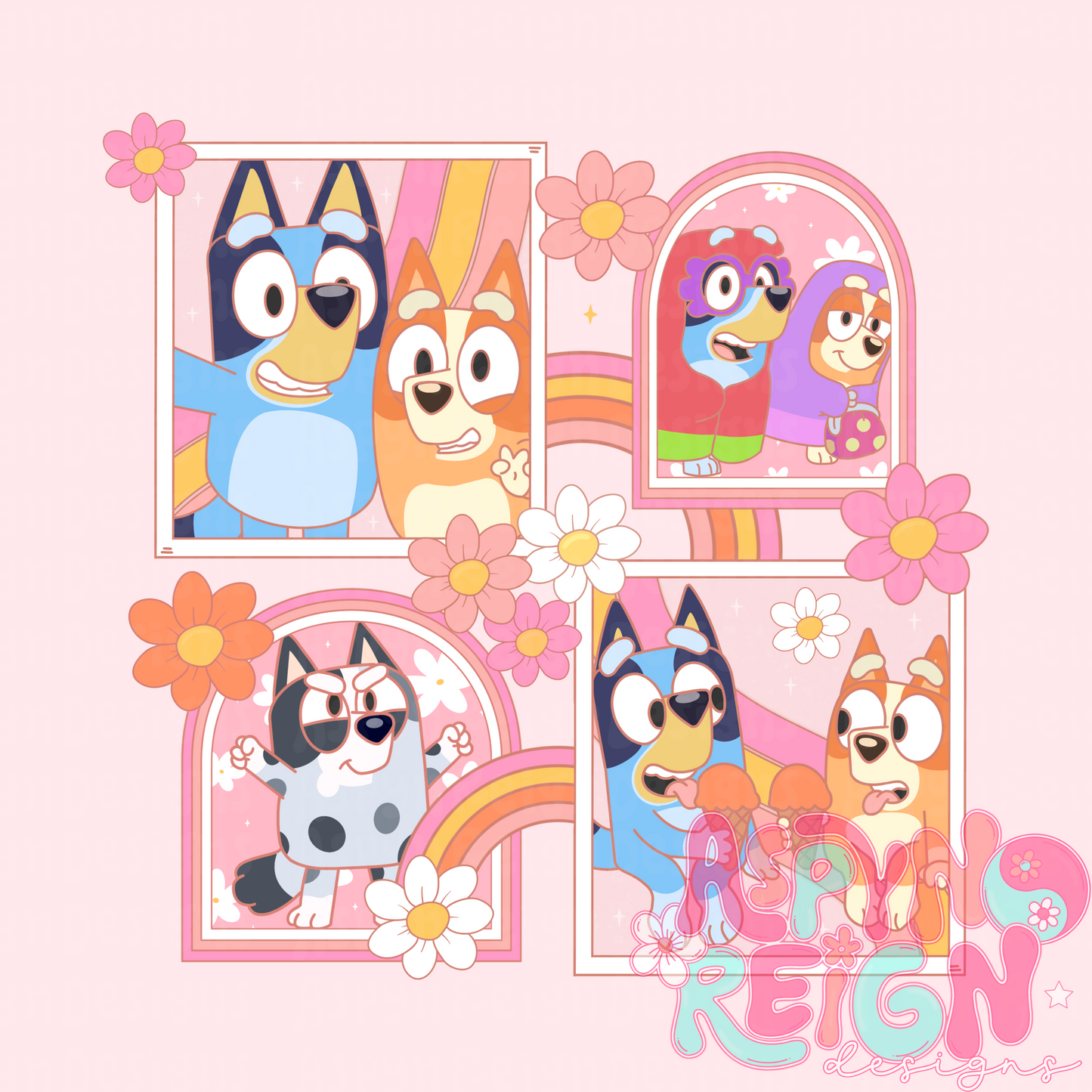 Heeler Polaroid | PNG