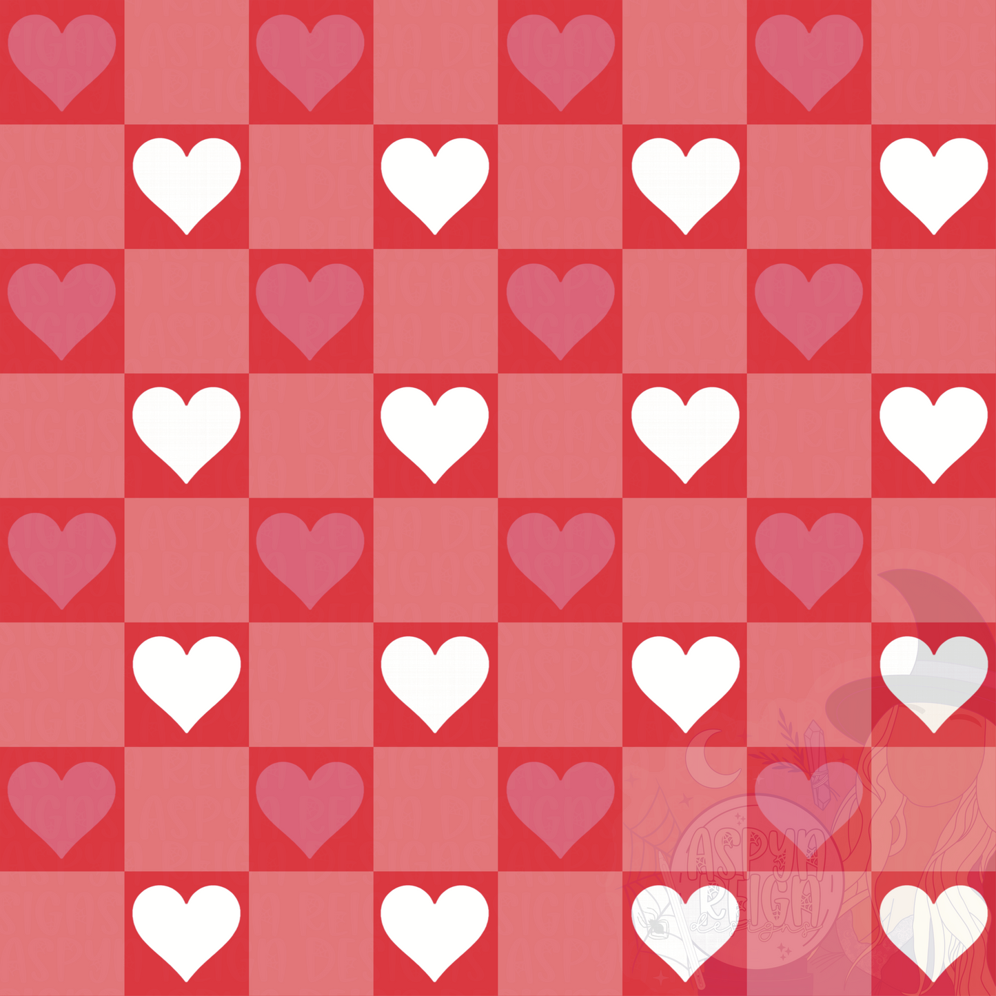 Red Valentines Patchwork - coord