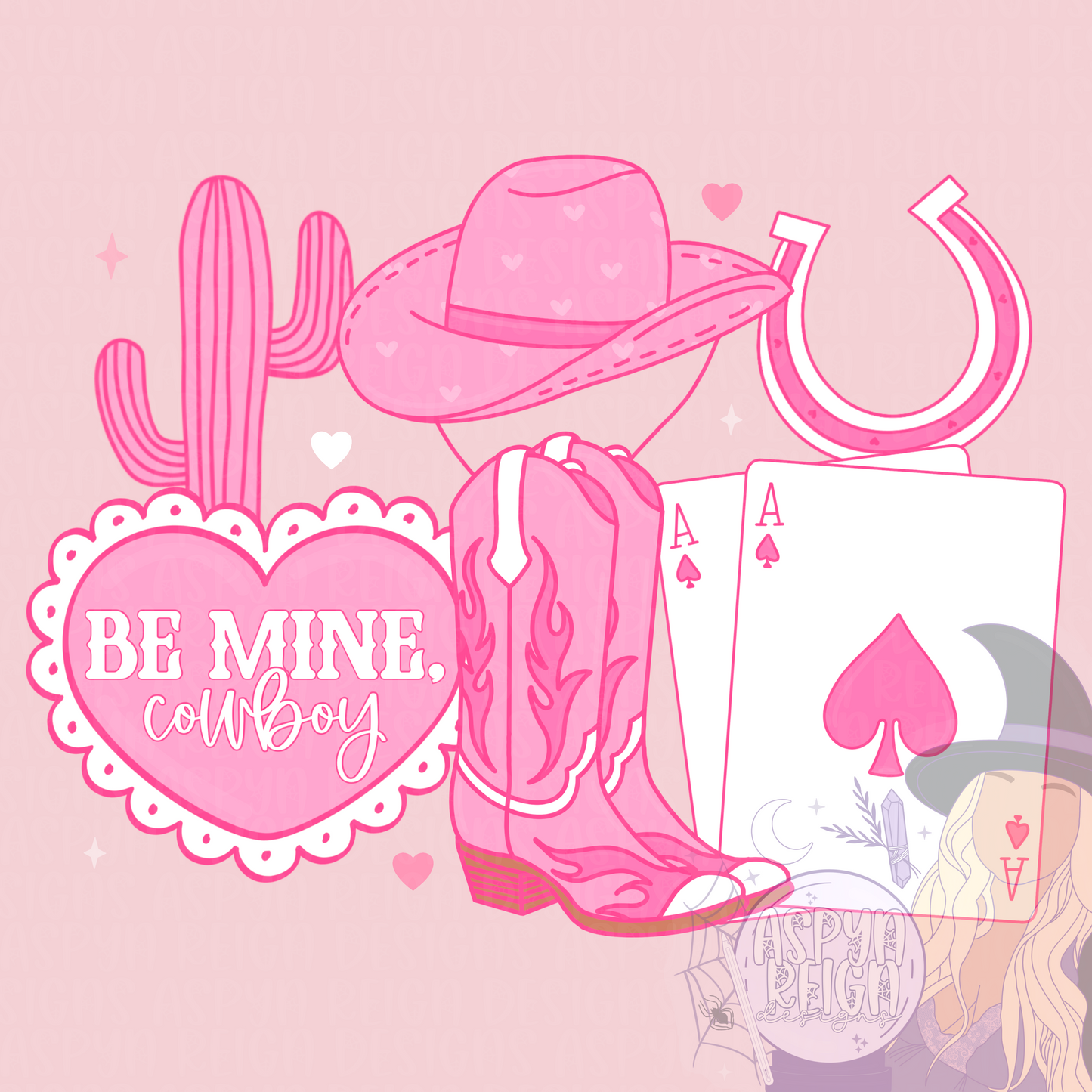 Be Mine Cowboy | PNG