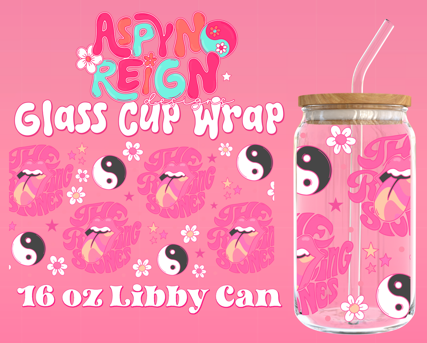 RS Band | 16 oz Libbey Cup Wrap PNG