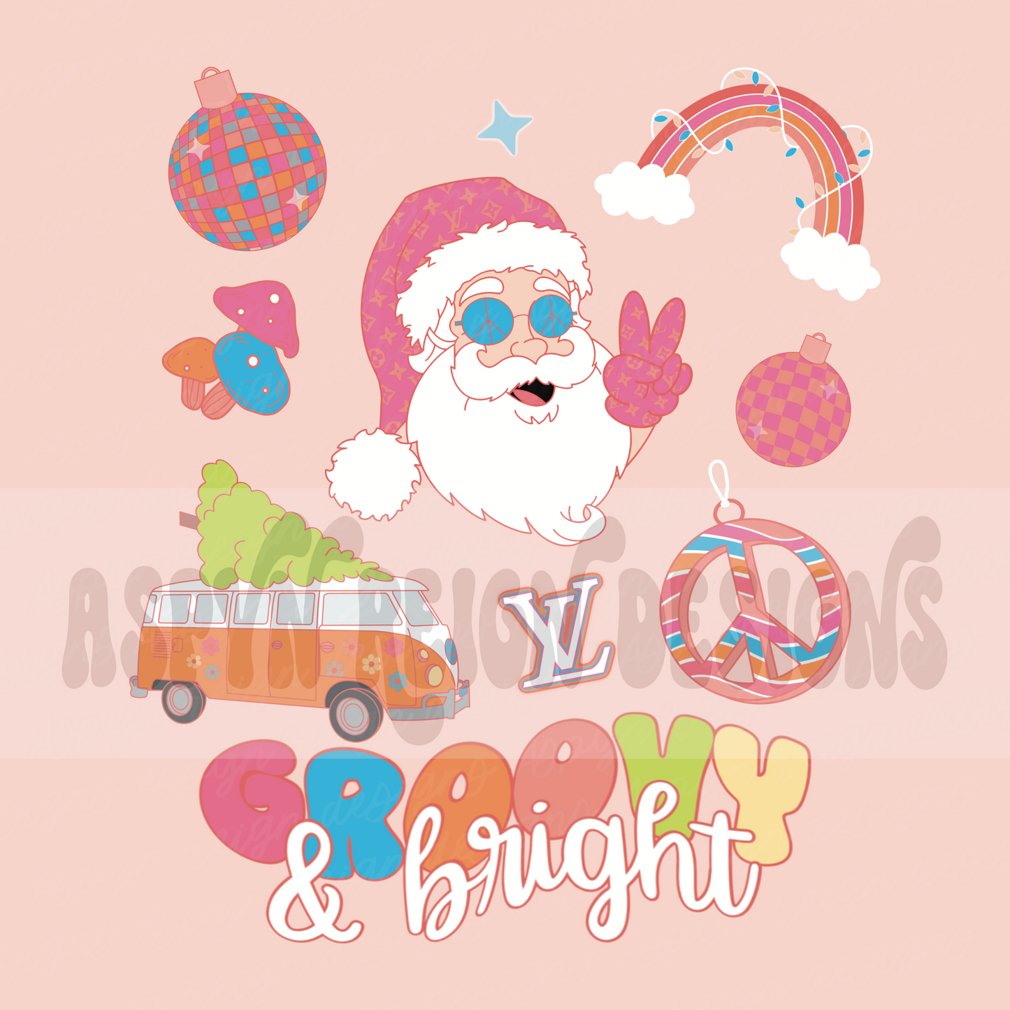 Groovy & Bright | PNG