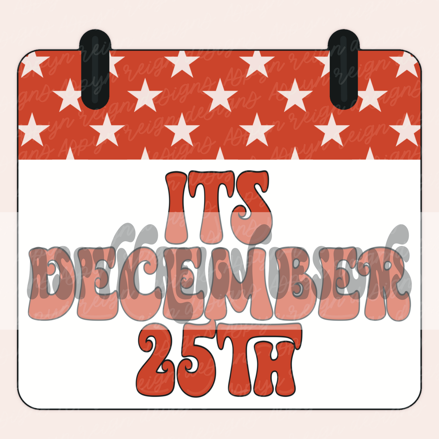 Red It’s December 25TH | PNG
