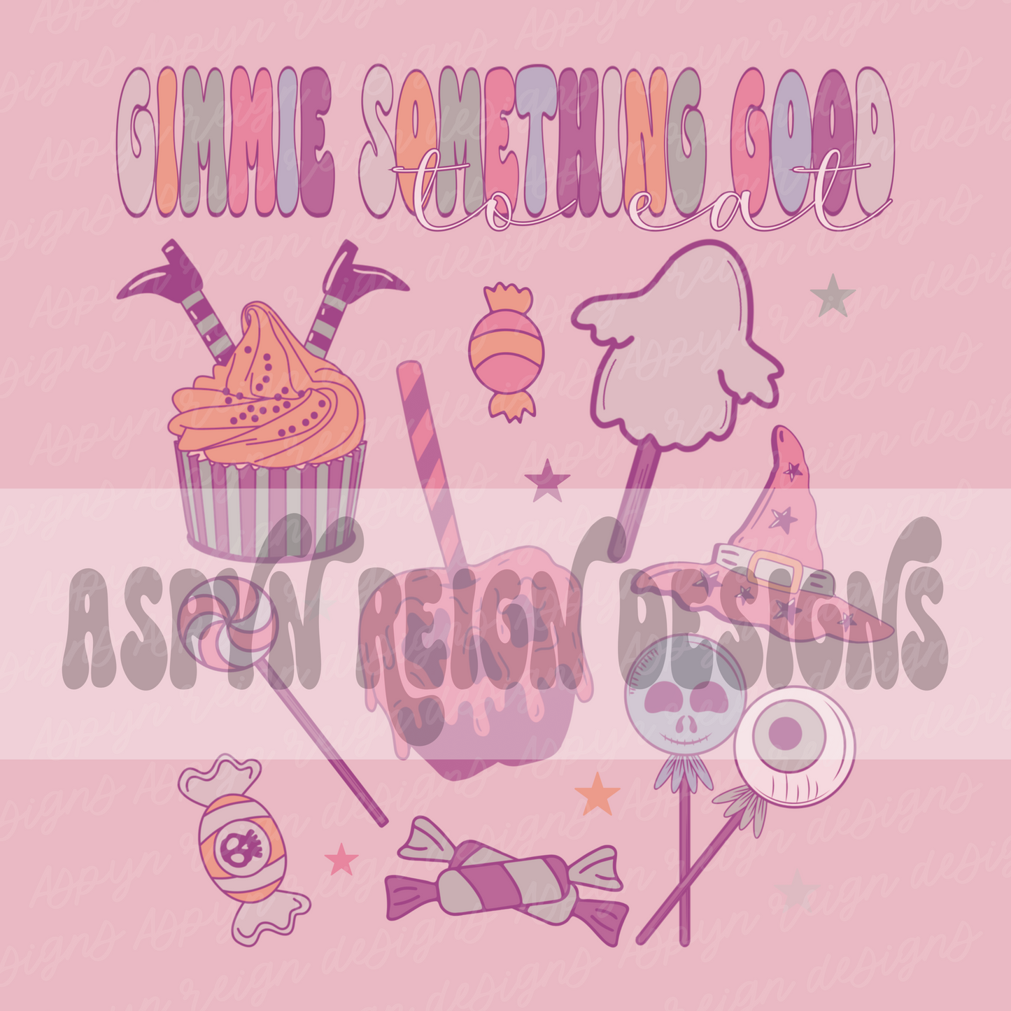 Gimmie Something Good To Eat (Darker Toned) | PNG