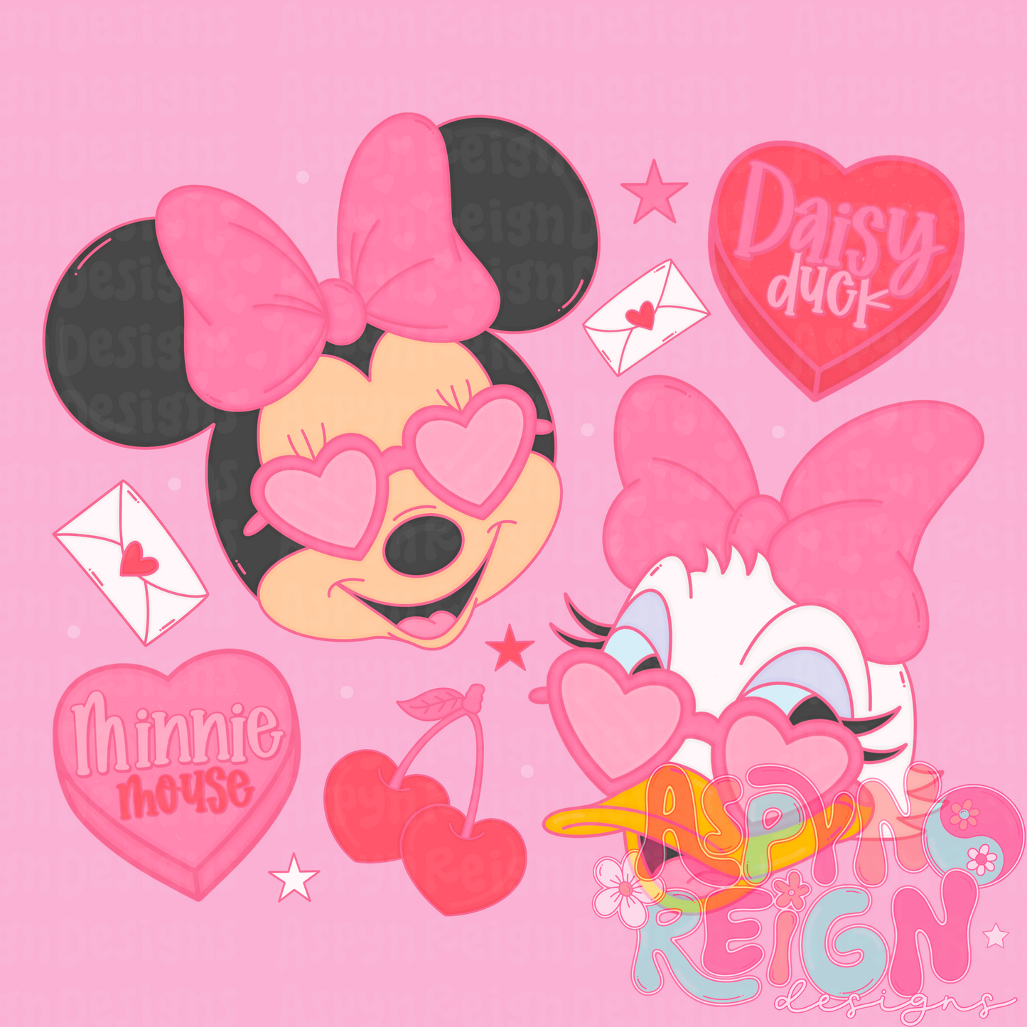 Mouse/Duck VDay | PNG