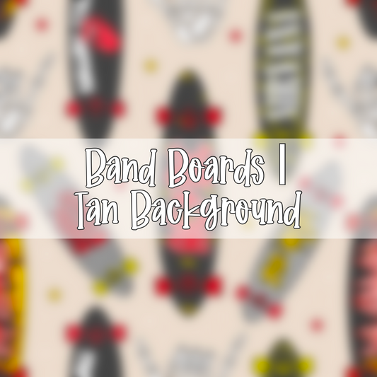 Band Boards | Tan Background