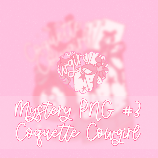 Mystery PNG #3 | Coquette Cowgirl