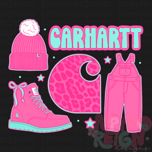 Pink & Blue CH | PNG