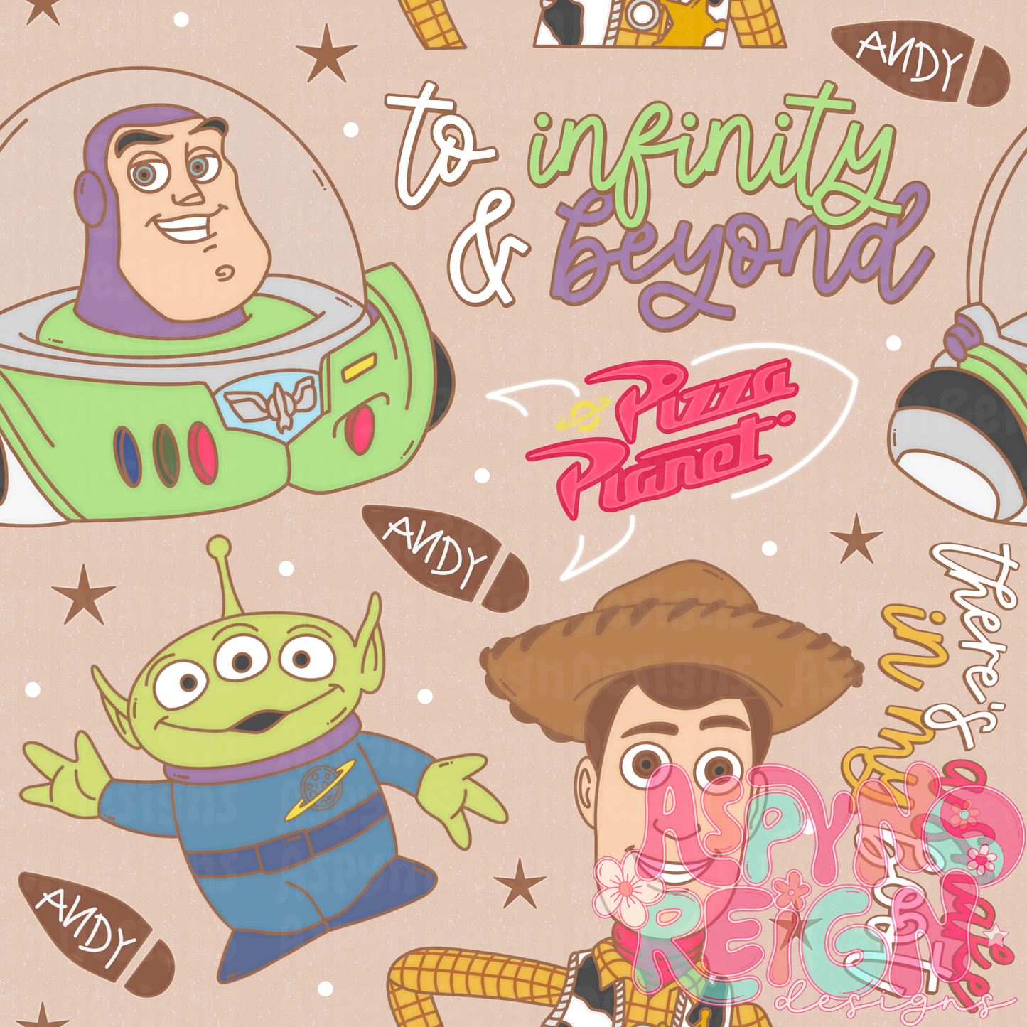 Andy’s Toys | Neutral Background