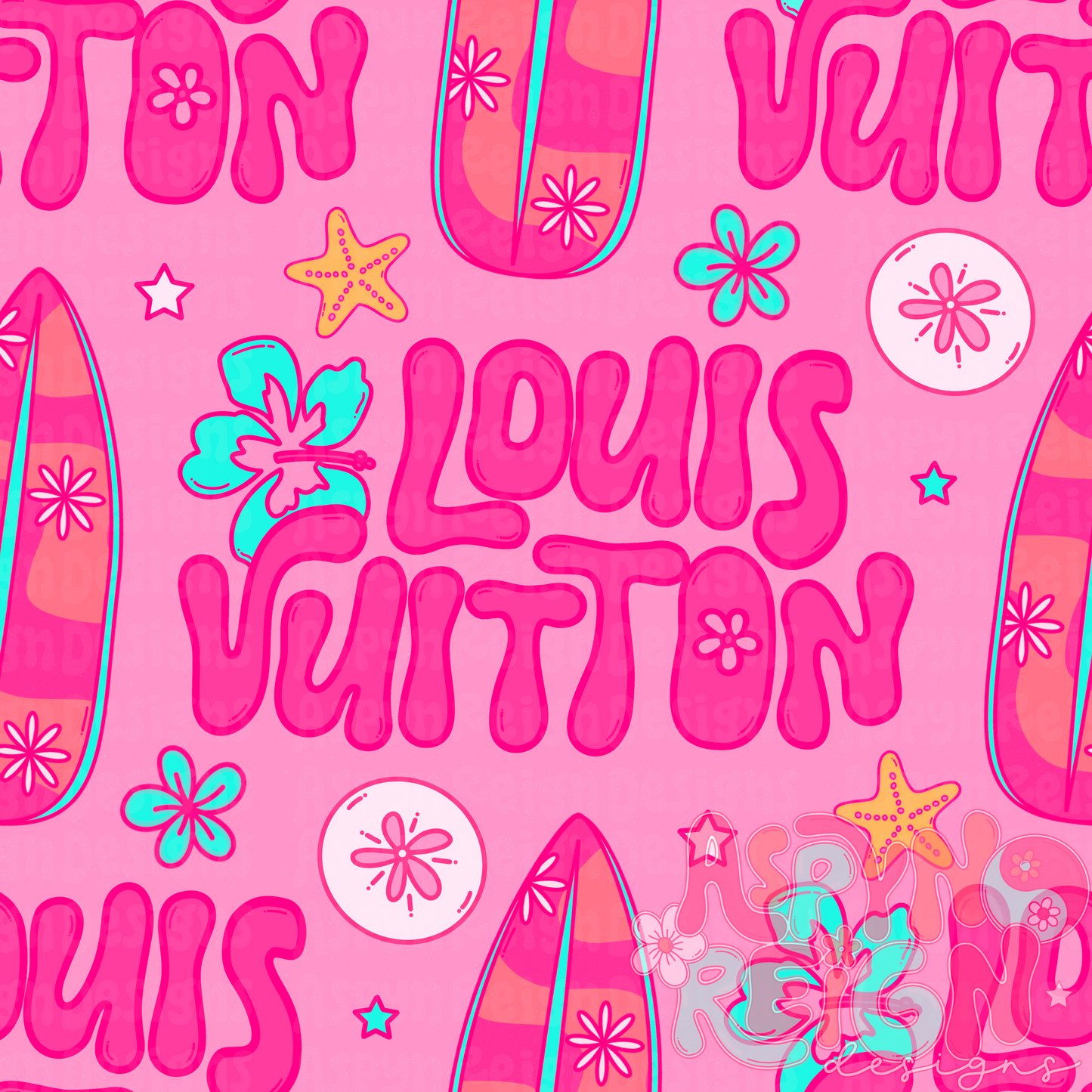 Boujee Endless Summer | pink background
