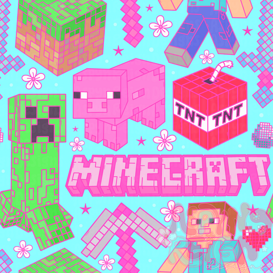 Girly MC | Blue Background