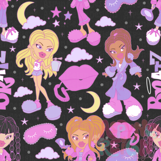 Sleepover Dolls | Black Background