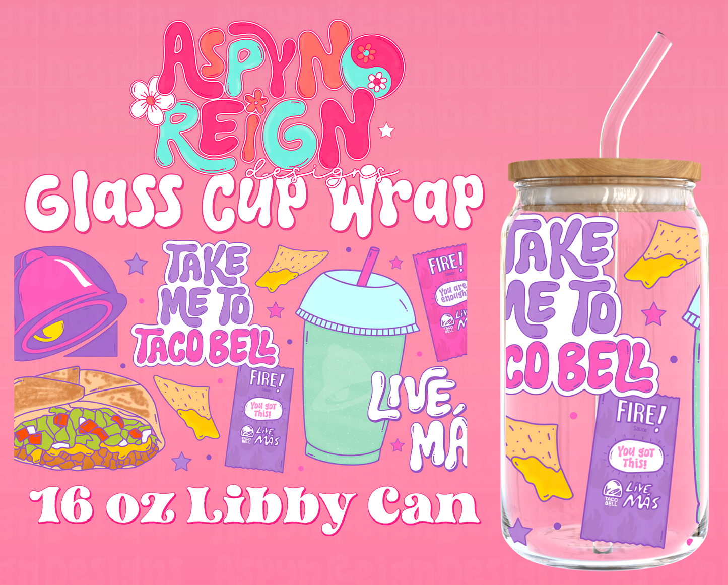 TB | 16 oz Libbey Cup Wrap PNG