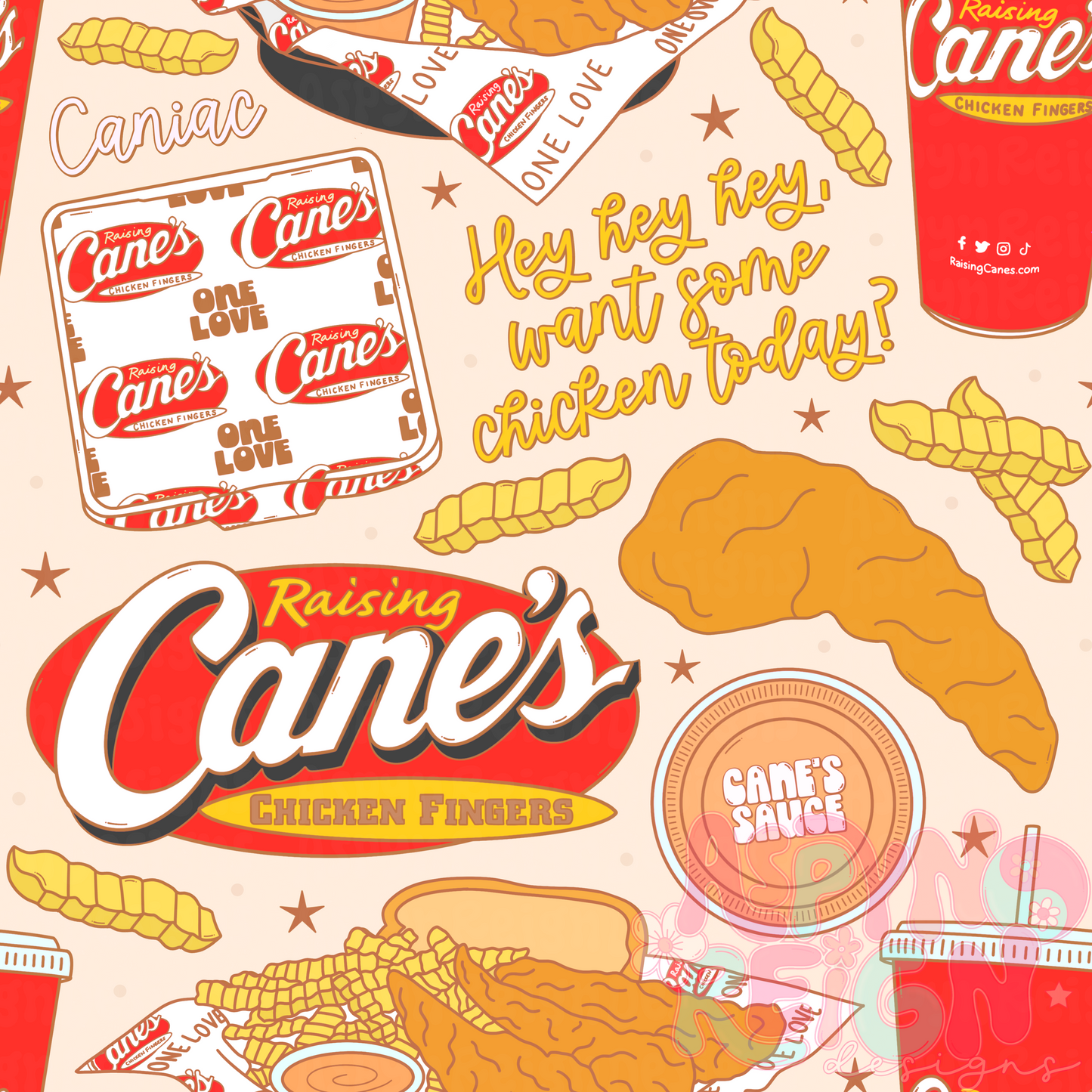 RC Chicken | Beige Background