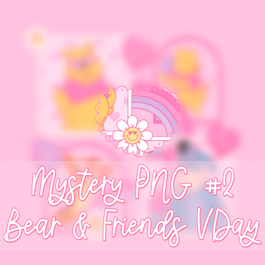 Mystery PNG #2 | Bear & Friends VDay