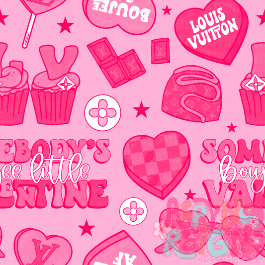 Somebody’s Boujee Little Valentine | Pink Colorway
