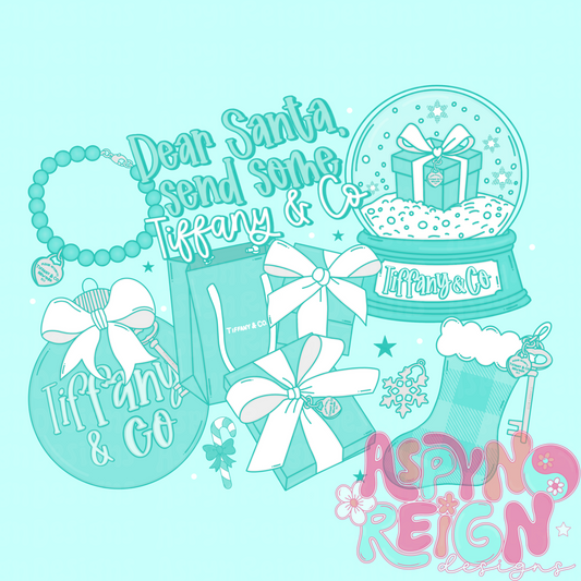 Blue Box Christmas | PNG