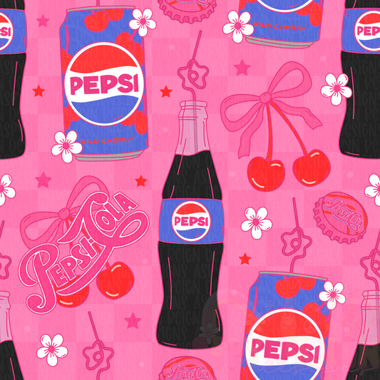 PC Soda | Checkered Background