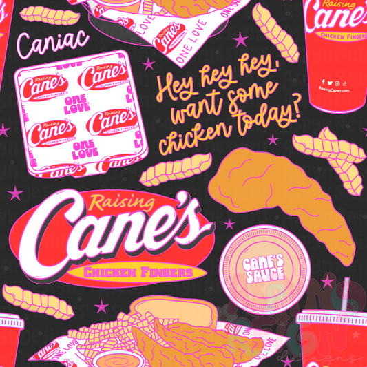 Girly RC Chicken | Black Background