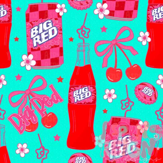 BR Soda | Blue Background